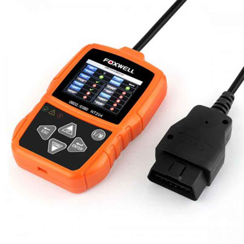 Foxwell NT204 OBD2 csatlakozó