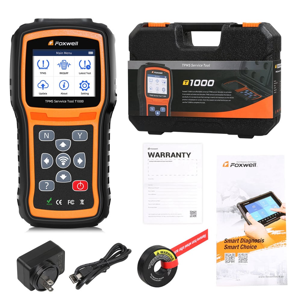 Foxwell T1000 tartozék