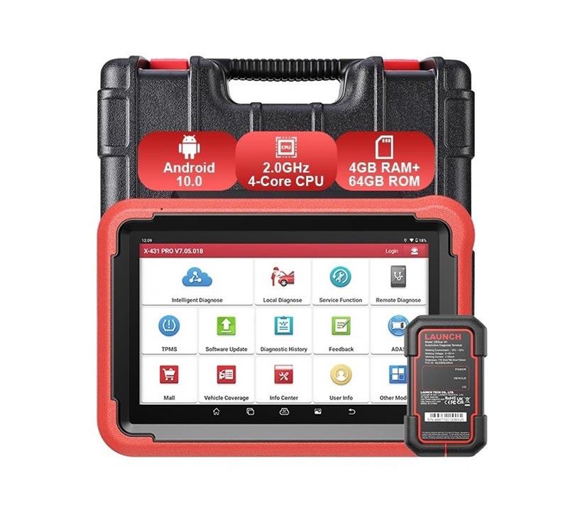 Launch X431 PRO 5 / ECU ONLINE gyártói szintű programozás, 2 év frissítés - Image 3