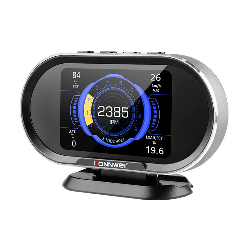 KONNWEI KW206 fedélzeti számítógép, OBD HUD