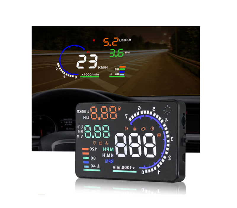 GPS HUD Q7 5.5" autós kijelző - Image 6