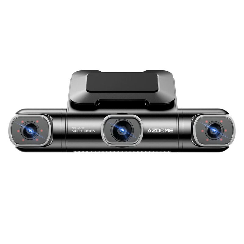 AZDOME M660 4CH menetrögzítő kamera 360°, 128GB eMMC