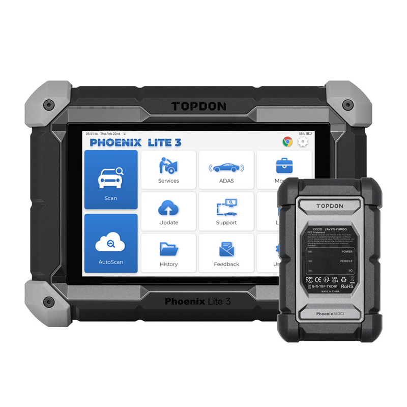TOPDON Phoenix Lite 3 2026-os kifinomult diagnosztika