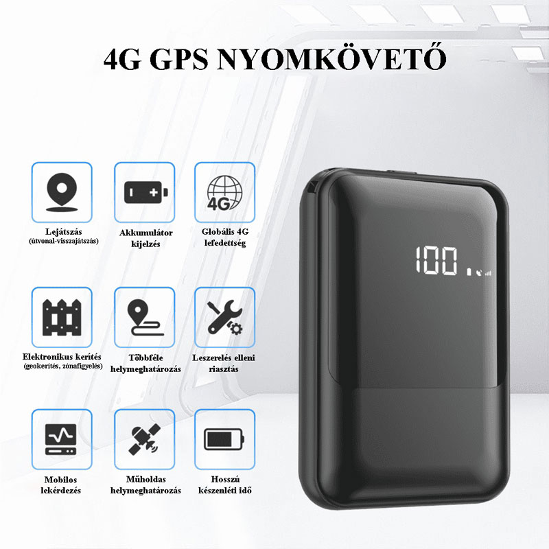GPS nyomkövető zoobll P6