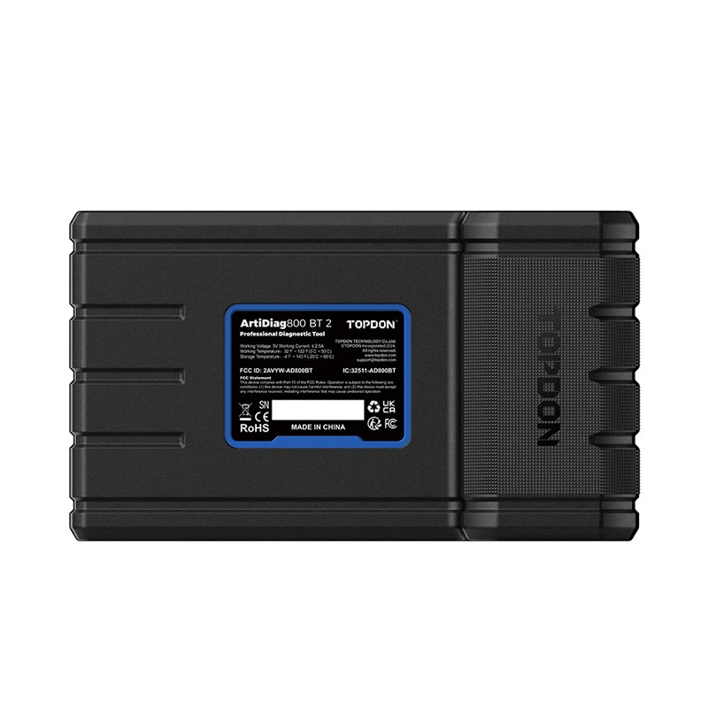 Topdon artidiag800 bt 2 autódiagnosztika