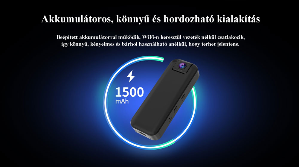 VSTARCAM CB77W hordozható mini WiFi kamera, 1080P - Image 5