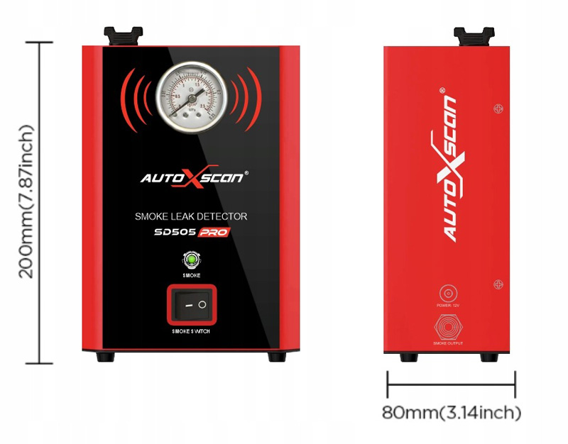 füstgenerátor autoxscan sd505 pro
