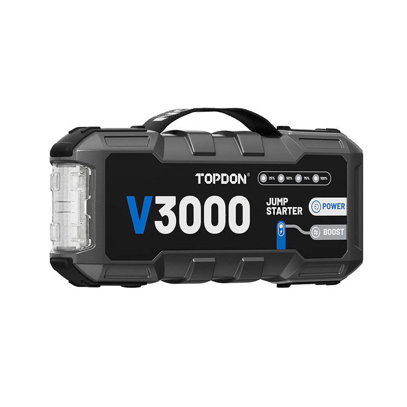 TOPDON V3000 autós indító, PD60W gyorstöltés, 3000A - Image 3