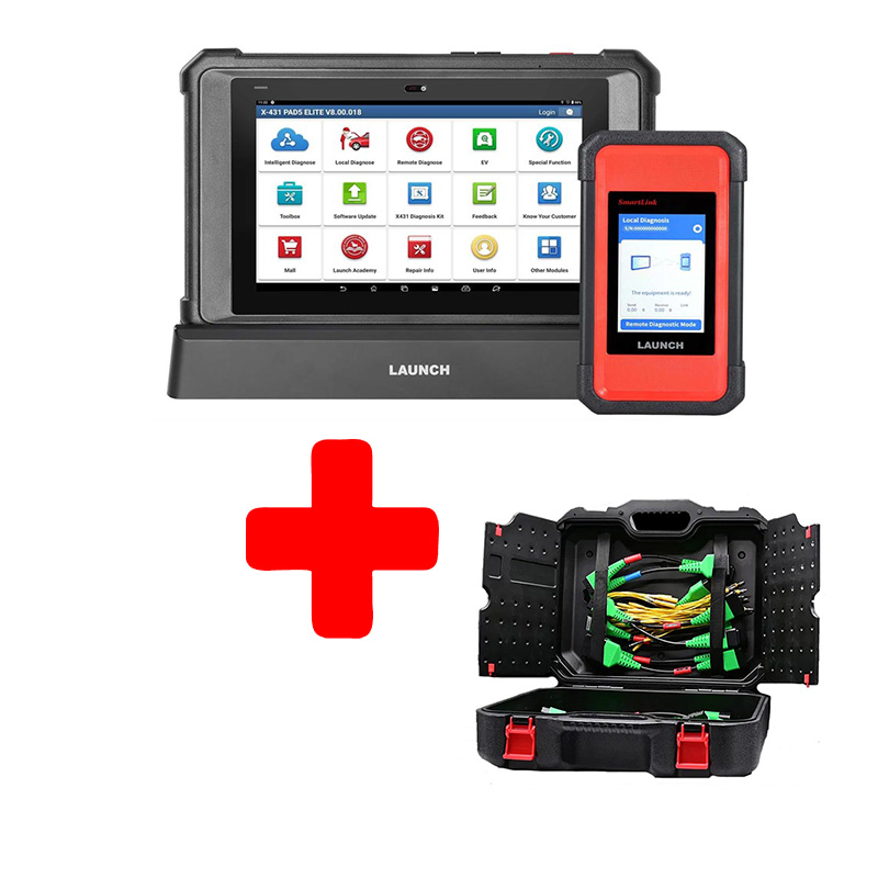 LAUNCH X431 PAD V Elite + X431 EV Kit diagnosztikai csomag