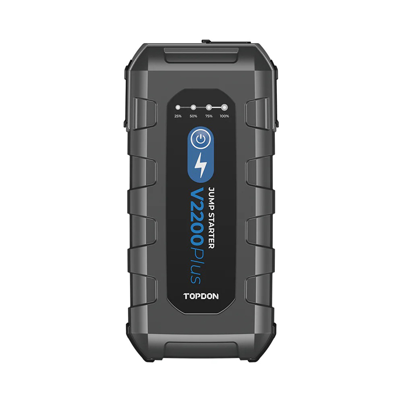 TOPDON V2200Plus autós indító és akkumulátor tesztelő 12V, 2200A