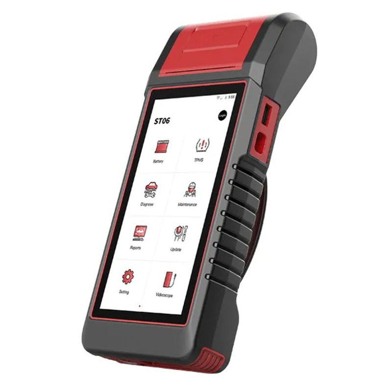 SmartSafe iSmartTool 601Max ST06 TPMS készülék, akkuteszt és 26 szervizfunkció
