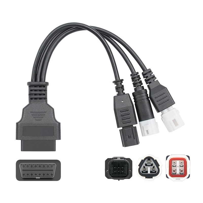 Yamaha 3 pin + 4 pin + Honda 6pin